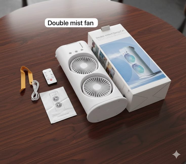 DOUBLE ENDED SPRAY FAN